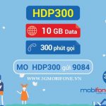 Đăng ký gói HDP300 Mobifone nhận ưu đãi khủng