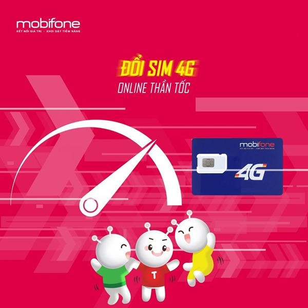 Cách đổi Sim 4G Mobifone tại nhà