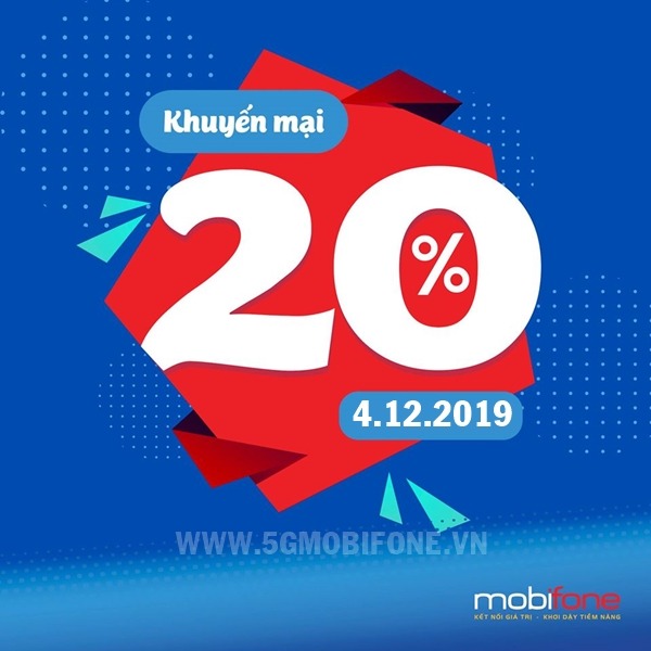 Mobifone khuyến mãi ngày 4/12/2019