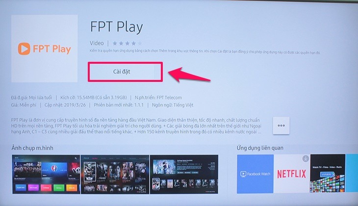 Cách tải FPT PLAY cho Smart TV như thế nào? Sử dụng ra sao?
