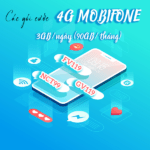 Đăng ký gói cước 4G Mobifone 3GB/ngày thả ga dùng mạng