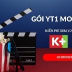 Đăng ký gói YT1 Mobifone miễn phí 800MB data, xem Youtube K+ miễn phí