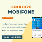 Đăng ký gói KC120 Mobifone có ngay 45GB data, miễn phí gọi thoại