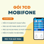 Cách đăng ký gói cước 7CD Mobifone nhận ngay 56GB, free gọi