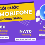 Gói cước 4G Mobifone 60k/tháng thả ga dùng mạng